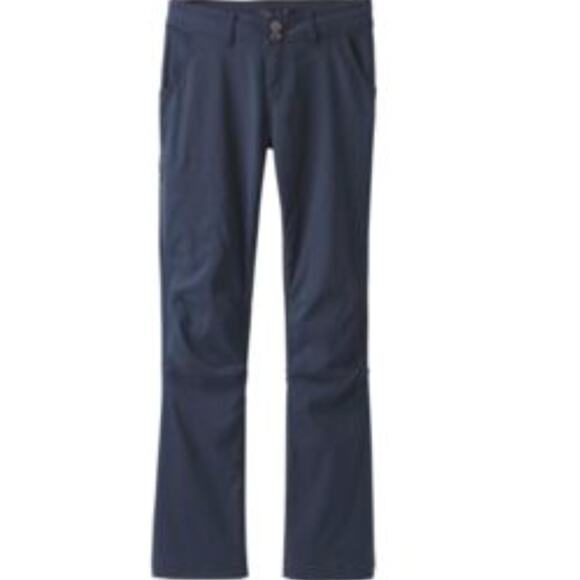 PrAna Halle II Straight Pants Nautical Color 6 x 33" Long Women's Stretch Hiking - Picture 2 of 6